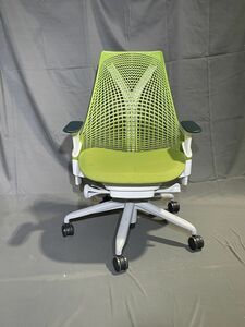 ★HermanMiller★ハーマンミラー セイルチェア ミドルバック 肘付 モデル：AS1YA22HA★現状引き渡し★