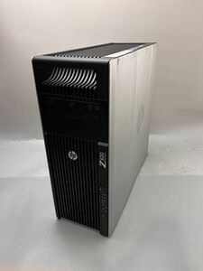 ★1円スタート★HP Z620 Workstation Xeon E5 2620 8GB★現状引渡し★ストレージ/OS無★BIOS起動まで動作確認★NVIDIA Quadro 600 搭載★