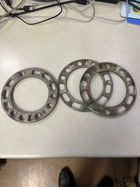 ハイラックス ホイールスペーサ 10mm:1枚 5mm:2枚