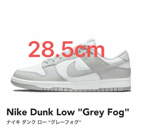 新品未使用 NIKE ダンク グレーフォグ Grey Fog 28.5cm