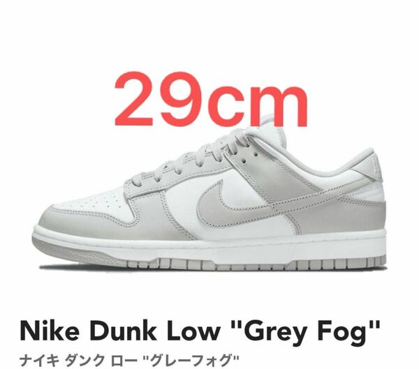 新品未使用 NIKE ダンク グレーフォグ Grey Fog 29.cm