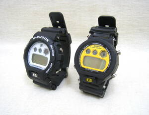 G-SHOCK◆阪神タイガース 2003年優勝記念モデル&限定モデル 2個セット 腕時計 ジャンク扱い CASIO カシオ