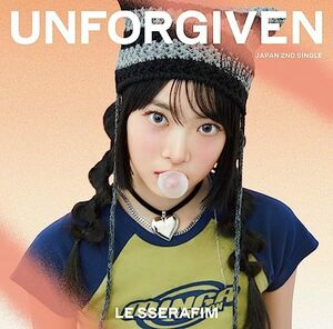 【新品】 UNFORGIVEN 初回限定 メンバーソロジャケット盤【HONG EUNCHAE】 CD LE SSERAFIM 倉庫神奈川