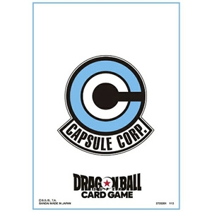 【新品】 ドラゴンボールスーパーカードゲーム オフィシャルカードスリーブ1 C カプセルコーポレーション 倉庫S