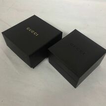 GUCCI グッチ 空箱 ボックス BOX アクセサリーケース 布袋　保存袋　ジュエリーケース　小物用　2個セット_画像5