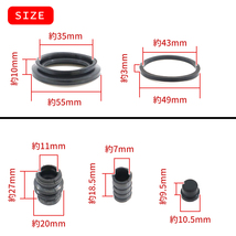 スズキ スペーシア MK53S フロント キャリパーシール キット 55830-76G00 TP-80 互換品 6ヵ月保証_画像3