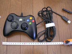 ■E-C015-05-4542(B) microsoft Xbox360用純正コントローラ 動作品(確証写真提示)JUNK扱い