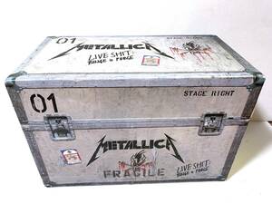 空箱 METALLICA LIVE SHIT:BINGE&PURGE メタリカ 完全限定盤 ボックス 箱のみ 1993 紙箱 ハードロック 小物入れ/ビンテージ レトロ 雑貨/QH