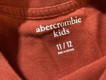 激安! abercrombie kids アバクロ キッズ 長袖 Tシャツ ロンT 11/12 150/HS_画像3