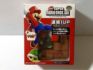 2009 任天堂 NINTENDO SUPER MARIO BROS Wii スーパーマリオブラザーズ サウンド フィギュア 連続1UP スーパーマリオ ノコノコ マルカ/YC 