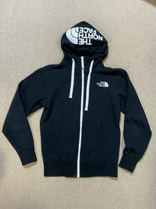 THE NORTH FACE Rearview FullZip Hoodie ノースフェイス リアビュー フルジップ フーディ 厚手 パーカー ブラック 黒 定番 XS 男女兼用/HS