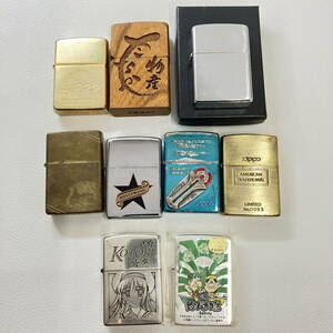 2401604-027 Zippo ジッポ D.C.S.S. ダ・カーポ KOTORI 白河ことり/CR 釣りバカ日誌 等 オイルライター おまとめ