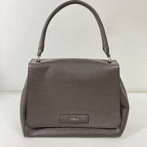 2401604-066 FURLA フルラ ダークブラウン 2way ショルダーバッグ ハンドバッグ⑨