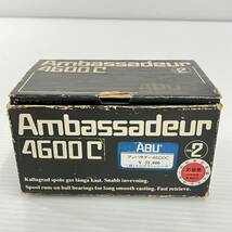 2312MO-004 AbuGarcia アブガルシア ベイトリール Ambassadeur 4600C 箱付③_画像8