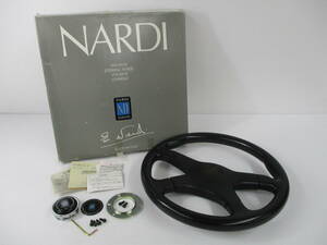 2401602-030 NALDI ナルディ VOLANTE STEERING WHEEL VOLANTE LENKRAD／GARA4/4 BLK ステアリング ハンドル 箱付