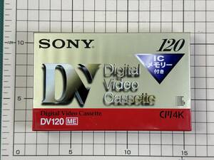 B【新品未開封】SONY（ソニー） デジタルテープ DV120ME2 ICメモリー付き