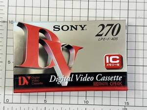 A[ new goods unopened ]SONY( Sony ) digital tape DV270RM