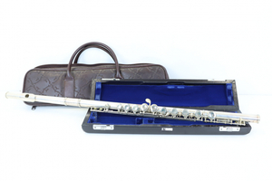 The Muramatsu flute ムラマツ フルート MFG.CO TOKOROZAWA 金管楽器 シルバーカラー ケース付き 楽器 音楽 演奏 010IDGIB59