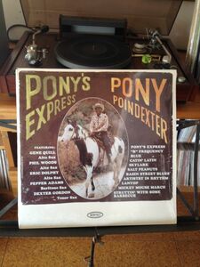 ポニー・ポインデクスター (Pony Poindexter) 'Pony's Express' (EPIC LA 16035) 復刻版