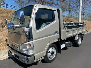 2005　Mitsubishi　Canter　ジェネレーション　2ｔ　標準　低床　Dump truck　コボレーン　メッキcustom仕様　Vehicle inspectionincluded　無事故