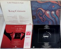 【まとめて LP 4枚セット】キングクリムゾン / KING CRIMSON 「IN THE COURT OF CRIMSON KING」/ 「太陽と戦慄」/ 「RED」/「USA」_画像2