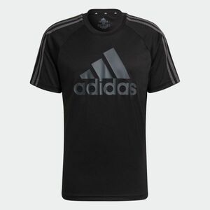 新品・アディダス・ AEROREADY セレーノ ロゴ　半袖Tシャツ 　L 黒