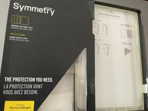 開封済み未使用品◆OtterBox - Symmetryケース 透明 クリア/7.9インチ iPad Mini 第1～5世代用/タブレットケース Apple Pencilホルダー付き