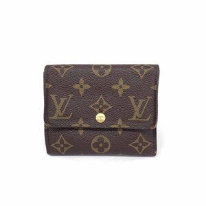 ◆LOUIS VUITTON ルイヴィトン ポルトフォイユアナイス モノグラム 三つ折り財布◆M60402 CA2104 ブラウン レディース