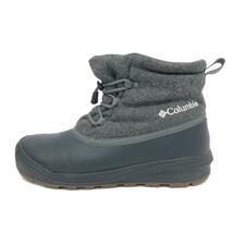 ◆Columbia コロンビア スノーブーツ 25.0◆ グレー ニット×ラバー レディース 靴 シューズ ブーティー boots_画像2