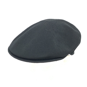 未使用品◆KANGOL カンゴール ハンチングキャップ ◆0287BC ブラック ポリエステル オールメッシュ ユニセックス 服飾小物