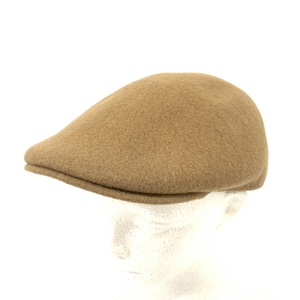  хороший *KANGOL Kangol кепка hunting cap * Brown шерсть 70% мужской шляпа шляпа hat аксессуары 