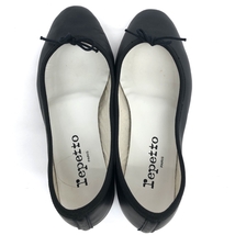 ◆repetto レペット パンプス 36 1/2◆ ブラック レディース 靴 シューズ shoes レザー_画像6