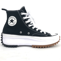 美品◆CONVERSE コンバース Run Star Hike ハイカットスニーカー 9.5◆166800C ブラック メンズ 靴 シューズ sneakers ランスターハイク_画像3