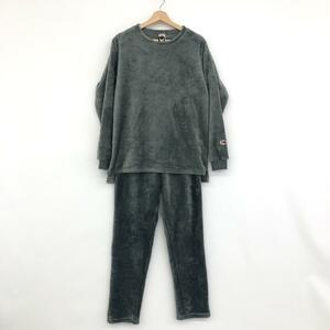 未使用品◆FRUIT OF THE LOOM フルーツオブザルーム ラウンジウェア パジャマ S◆ グレー メンズ ナイトウェア ルームウェア