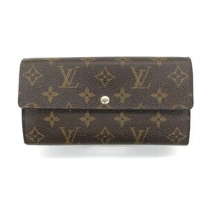 ◆LOUIS VUITTON ルイヴィトン ポルトフォイユサラ 二つ折り長財布◆M61734/CA4180 ブラウン モノグラム カード10枚 ユニセックス 財布