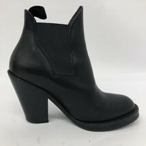 ◆acne studios アクネストゥディオズ ショート ブーツ 36◆ ブラック レディース 靴 シューズ ブーティー boots レザー ブラック_画像3