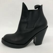 ◆acne studios アクネストゥディオズ ショート ブーツ 36◆ ブラック レディース 靴 シューズ ブーティー boots レザー ブラック_画像2