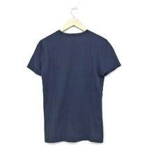 ◆Dior HOMME ディオールオム 半袖Tシャツ ◆7E3361120072 ネイビー 綿100% メンズ トップス プリント_画像2