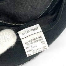 良好◆Borsalino ボルサリーノ 中折れハット 56◆B1145-10A07 グレー ウール ナイロン メンズ 帽子 hat 服飾小物_画像8