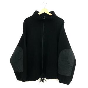 良好◆marka マーカ ジップアップウール ジャケット 1◆ ブラック メンズ アウター ZIPUP CARDIGAN WOOL PILESHEEP