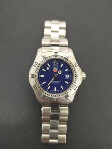 極美品! 可動品! SS プロフェッショナル200m WK1313電池交換メンテナンス済 タグホイヤー TAG HEUER 腕時計