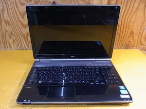 □Cb/115☆NEC☆15.6型ノートパソコン☆LaVie LL750/ES1KB☆Core i7-2630QM 2.0GHz☆メモリ/HDD/OS/バッテリーなし☆ジャンク