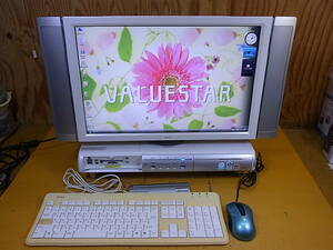 □Cb/392★NEC☆20型モニタ一体デスクトップパソコン☆PC-VS700HG☆WindowsVista☆CeleronM 1.60GHz☆メモリ1GB☆HDD 250GB☆動作OK