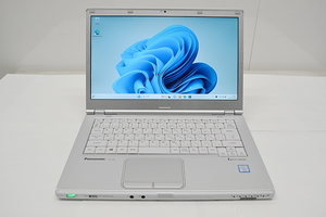 Panasonic Let's note CF-LX6 Corei5 7300 SSD512GB 4GBメモリ 14インチ Windows11 中古パソコン