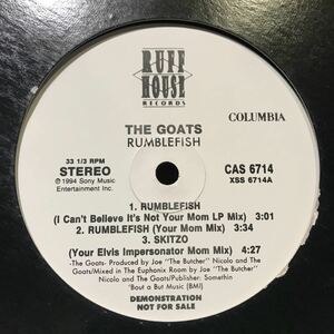 The Goats / Rumblefish USプロモ盤