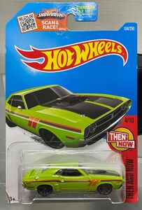 ホットウィール ‘71 DODGE CHALLENGER ダッジ チャレンジャー 黄緑