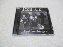 iCON A.D. ...Lest we forget CD / Anti-System Political Asylum Flux of Pink Indians_画像1