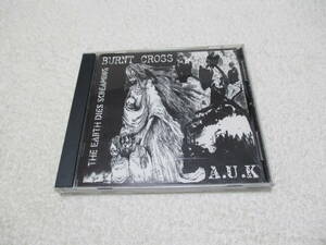 Burnt Cross A.U.K -The Earth Dies Screaming Split CD / Fleas and Lice Anti-System Antisect