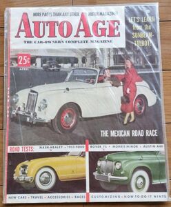 AUTO AGE1953 APR(クラシックカー 旧車 古書)