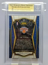 【1円スタート】鑑定品 BGS 9.5 Obi Toppin - 2020-21 Panini Select Premier Level Tri-Color Prizm RC / Knicks_画像2